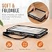Extra Large Clear Pvc Storage Bags with Zipper Handles Heavy Duty Thick Plastic Clear Storage Bins for Clothes Blankets Toys Moving Foldable Closet Organizer Storage Containers (3, Black, L)