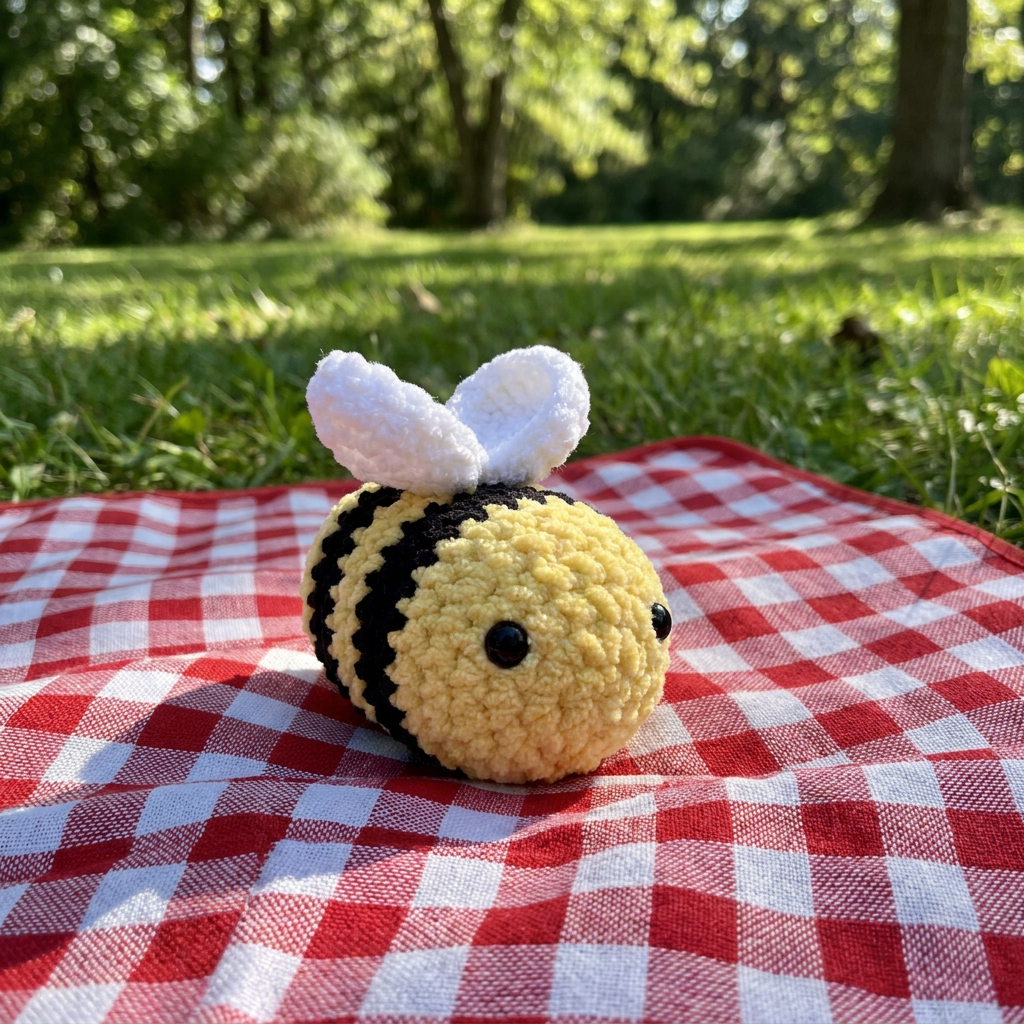 Crochet Bee Plushie