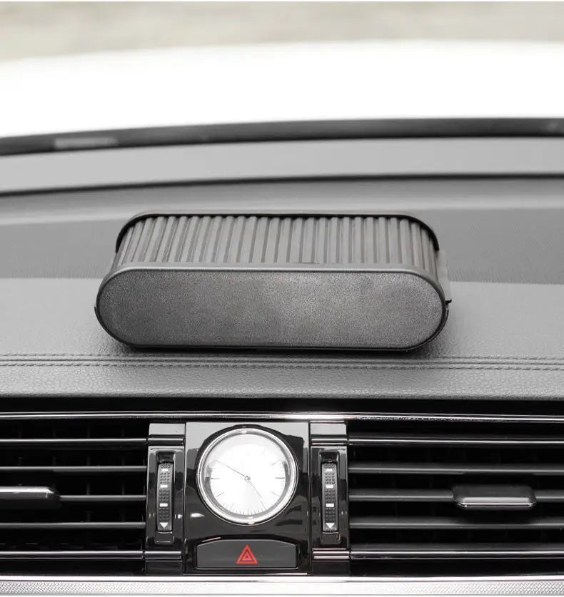 Car Center Console Storage Box, Universal Dashboard Organizer with Lid