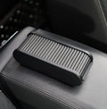 Car Center Console Storage Box, Universal Dashboard Organizer with Lid