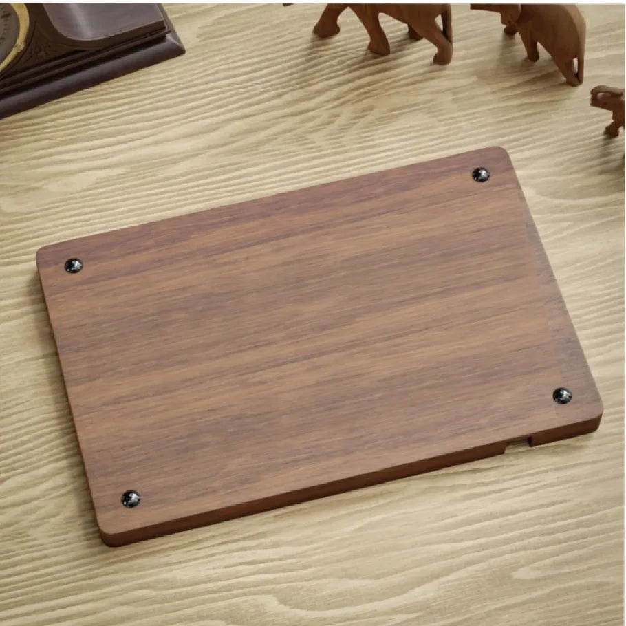 The Morning Order | Vintage Wood Desktop Organizer with Partitions